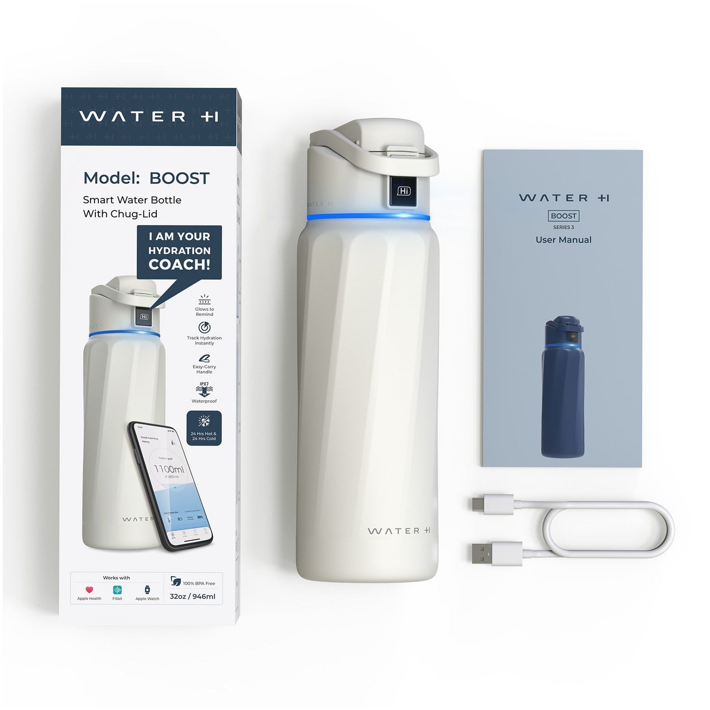 Boost Smart Tracking Water Bottle - 32 oz